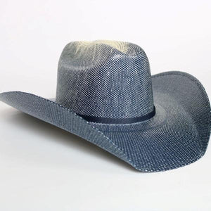 Atwood Western Straw Hat - Blue Northern
