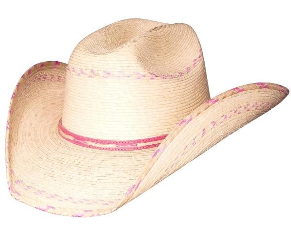 Kids Bullhide Straw Western Hat - Candy Kisses