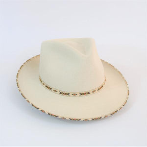 Stetson Vanguard Wool Fedora - in Bone
