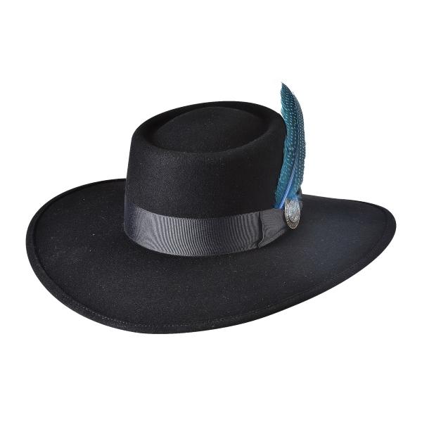 Bullhide Hats Western Couture - Miss Me More with Blue Feather