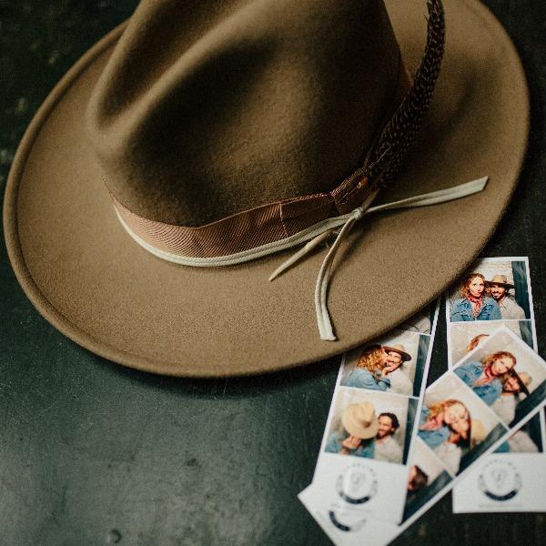Stetson McCrea Western Wool Hat - in Mushroom with Feather
