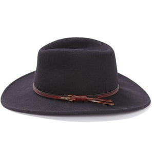 Stetson Wool Crushable Western Hat - Bozeman in Black