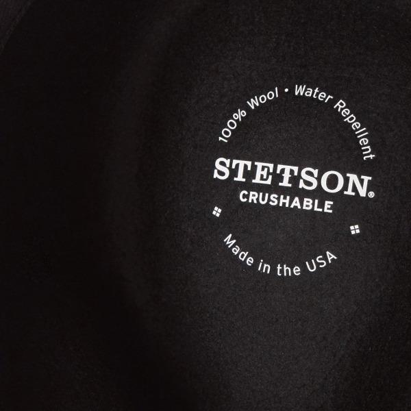 Stetson Wool Crushable Western Hat - Bozeman in Black