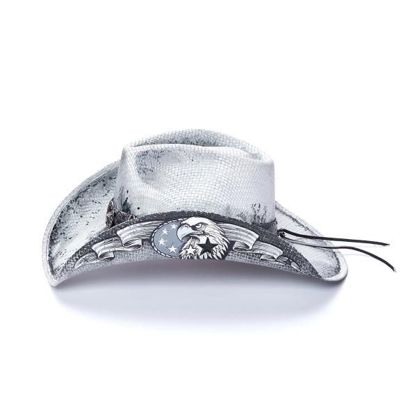 Stampede Unisex Western Hat - The White Eagle