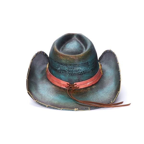 Stampede Straw Western Hat - The Oceana