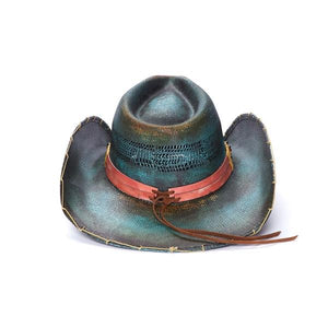 Stampede Straw Western Hat - The Oceana