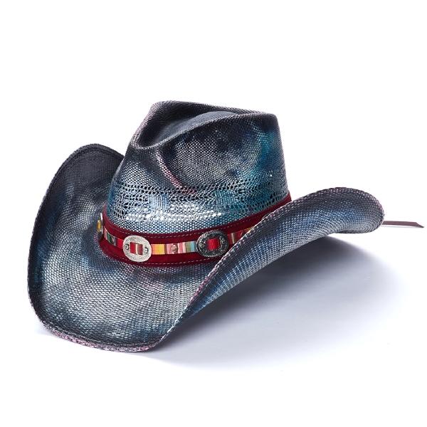 Stampede Unisex Blue Western Hat - The Southwest