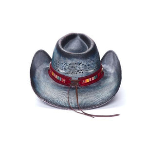 Stampede Unisex Blue Western Hat - The Southwest