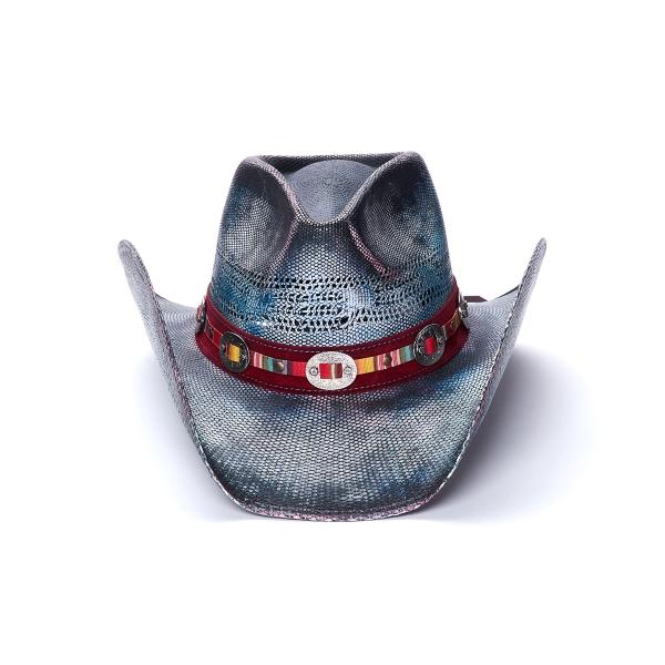 Stampede Unisex Blue Western Hat - The Southwest