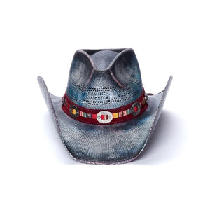 Stampede Unisex Blue Western Hat - The Southwest