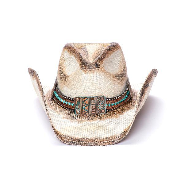 Stampede Western Hat - The Sequoia with Turquoise band