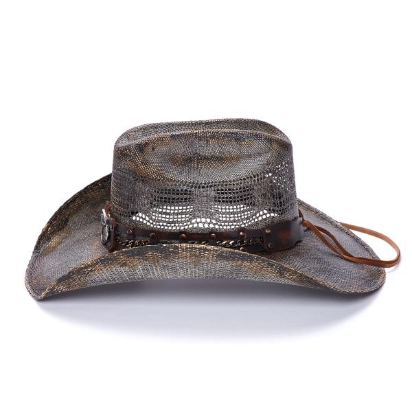 Stampede Men's Western Hat - The Jack with Chain Band