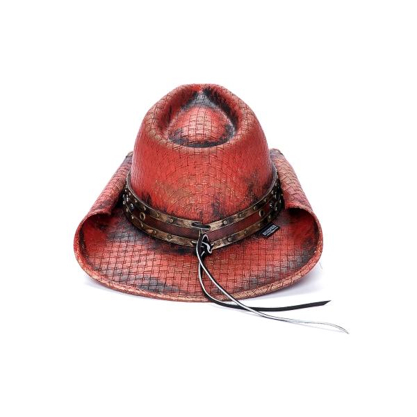 Stampede Red Unisex Western Hat - Cherry