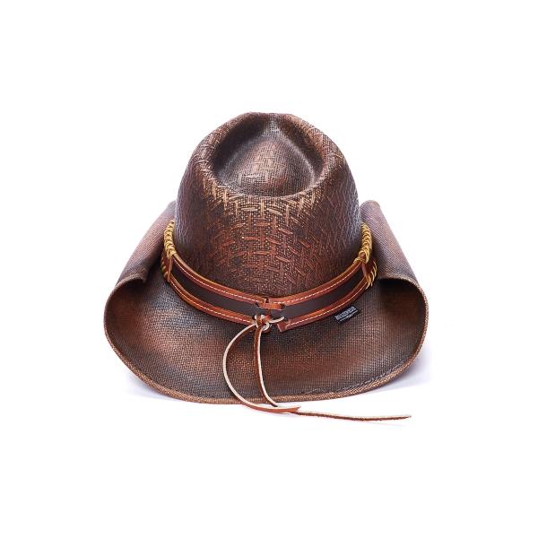 Stampede Unisex Brown Western Hat - The Chestnut