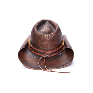 Stampede Unisex Brown Western Hat - The Chestnut
