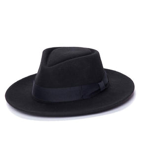 Stampede Wool Fedora Hat - The Jet