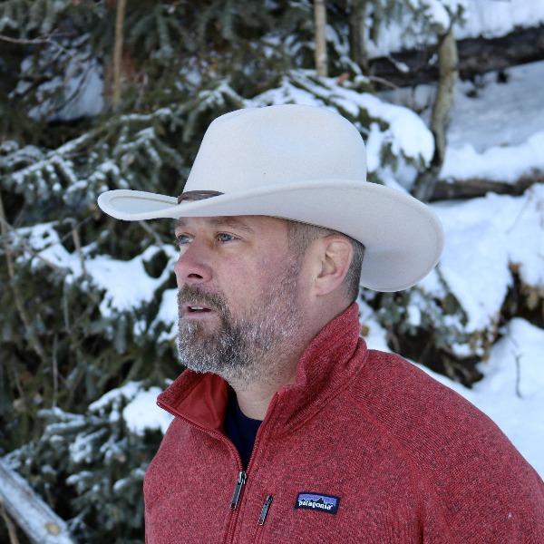 Stetson Gus Outdoor Western Crushable Wool Hat - Silverbelly