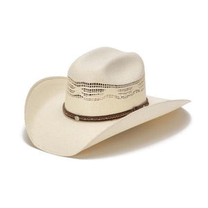 Stampede Bangora Straw Western Hat -The Roan with Venting