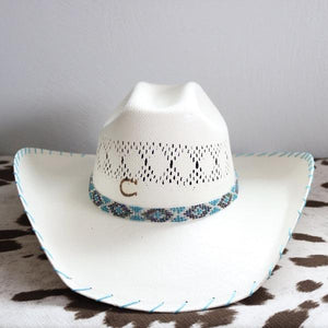 Kids Charlie 1 Horse Western Straw Hat - Apache Jr.