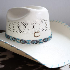 Kids Charlie 1 Horse Western Straw Hat - Apache Jr.