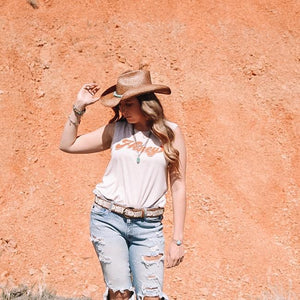 Charlie 1 Horse Western Straw Hat - The Tulum in Brown