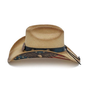 Stampede Western Straw Hat - American Eagle USA