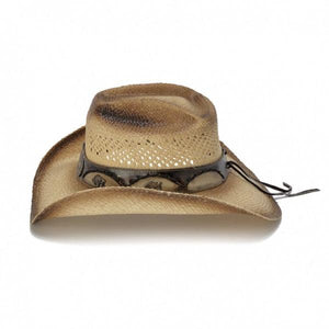Stampede Western Straw Hat - The Wild Buffalo